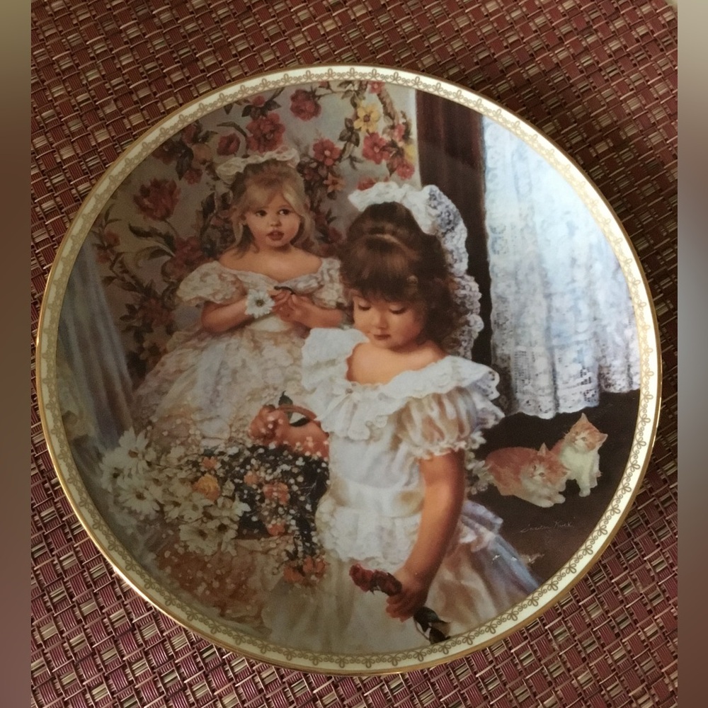 Sandra Kuck Decorative Collector Plate Sugar And Spice.